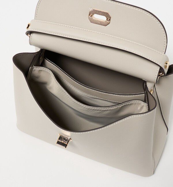 UNITED ARROWS「ダブルフェイス ワンハンドル バッグ」|ハンドバッグ|