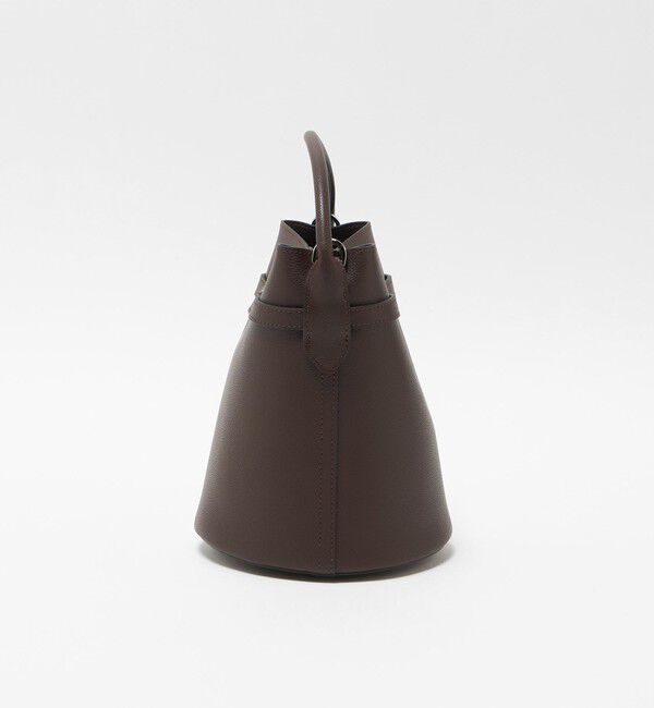 UNITED ARROWS「スクエアメタル バケットバッグ」|トートバッグ|