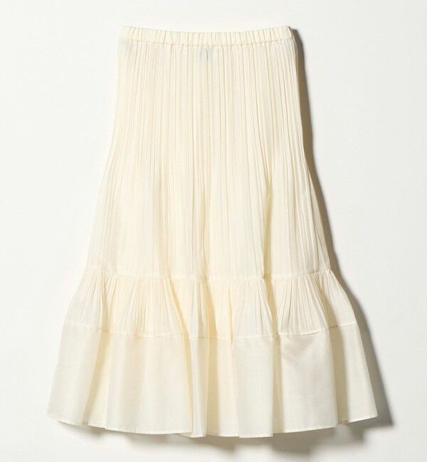 UNITED ARROWS「オーガンジー コンスト プリーツスカート」|スカート|