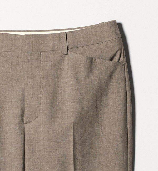 UNITED ARROWS「Vitale Barberis Canonico スリム テーパードパンツ 26SS」|スラックス|