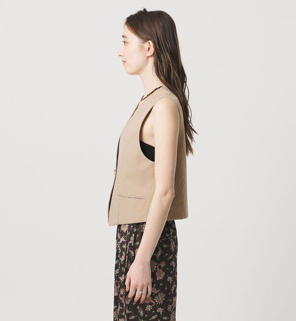 UNITED ARROWS「＜TICCA＞Vネック ベスト」|ベスト・ジレ|