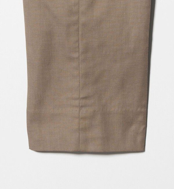 UNITED ARROWS「クールモーション ドビー サイドエクステンド ノープリーツスラックス COMFORT EASY‐MODEL　接触冷感　吸」|スラックス|