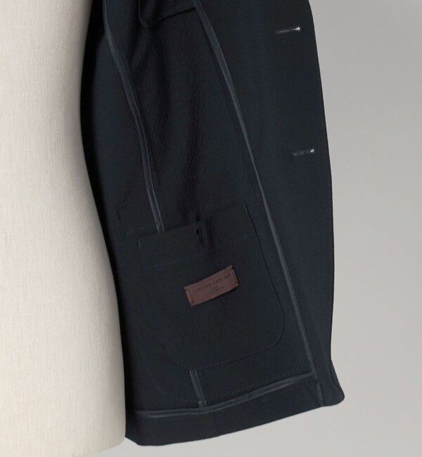 UNITED ARROWS「シアサッカー シングル 3ボタン テーラードジャケット COMFORT EASY‐MODEL ストレッチ」|テーラードジャケット|