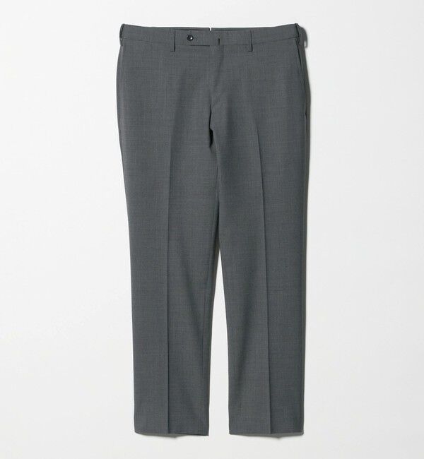 UNITED ARROWS「トロピカル サイドエクステンド ノープリーツ スラックス COMFORT EASY‐MODEL ウォッシャブル タテヨコス」|スラックス|