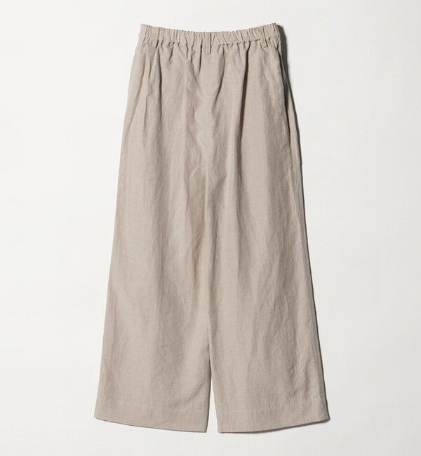 UNITED ARROWS「リネン パッチポケット イージーパンツ ‐ウォッシャブル‐」|チノ|