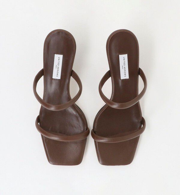 UNITED ARROWS「2ライン ミュール/サンダル」|サンダル|