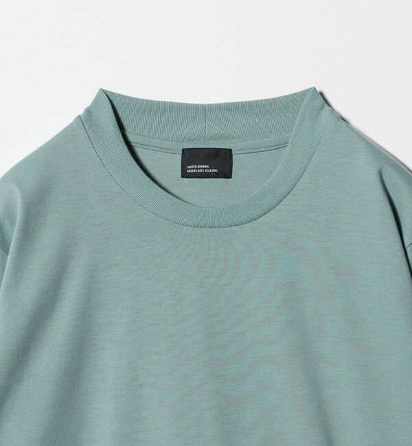 UNITED ARROWS green label relaxing「【WEB限定】JUST fit ジャケイン クルーネック 長袖 Tシャツ -吸水速乾・抗菌-」|Tシャツ・カットソー|