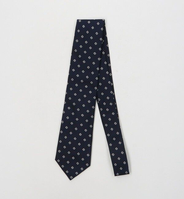 UNITED ARROWS green label relaxing「＜partitura＞8.0cm コモン2 ネクタイ」|ネクタイ・蝶ネクタイ|NAVY