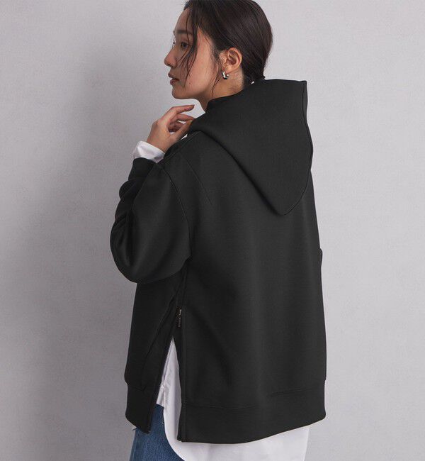 UNITED ARROWS green label relaxing「【WEB限定】＜at ease＞ダンボール フーディ」|パーカー|