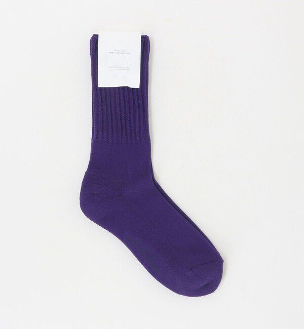 UNITED ARROWS green label relaxing「GLR ルーズ ソックス」|ソックス|PURPLE