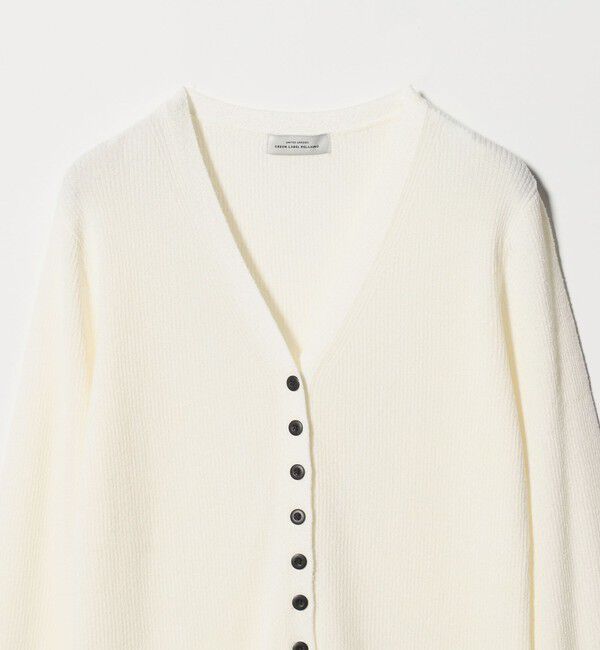 UNITED ARROWS green label relaxing「リブ ニット Vネック カーディガン ウォッシャブル」|カーディガン|