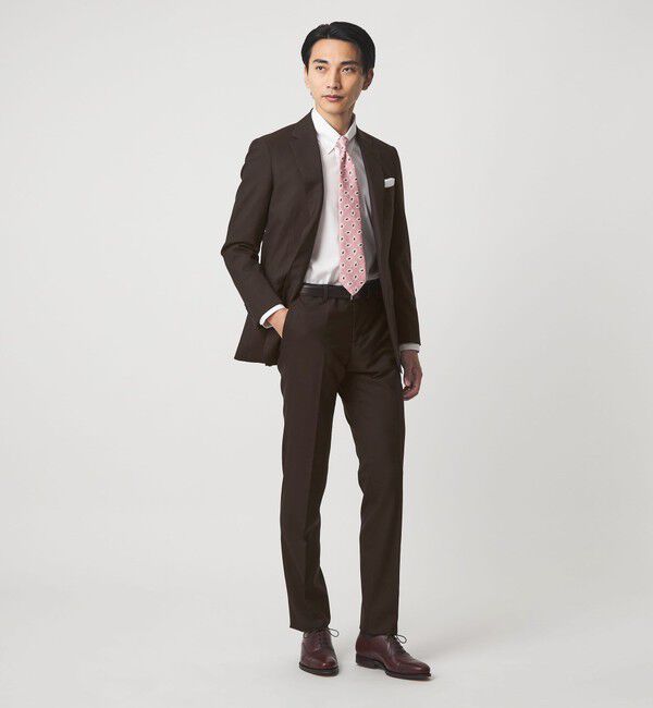 UNITED ARROWS green label relaxing「REDA トロピカル 無地 スリム ノープリーツ スーツパンツ」|スーツ|