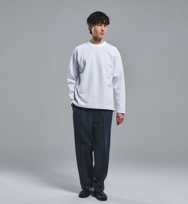 UNITED ARROWS green label relaxing「ダブルフェイス クルーネック カットソー」|Tシャツ・カットソー|