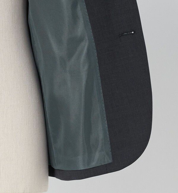 UNITED ARROWS green label relaxing「A+ TWPU トロピカル無地 2B スリム セットアップ ジャケット -ウォッシャブル・ストレッチ-」|スーツ|