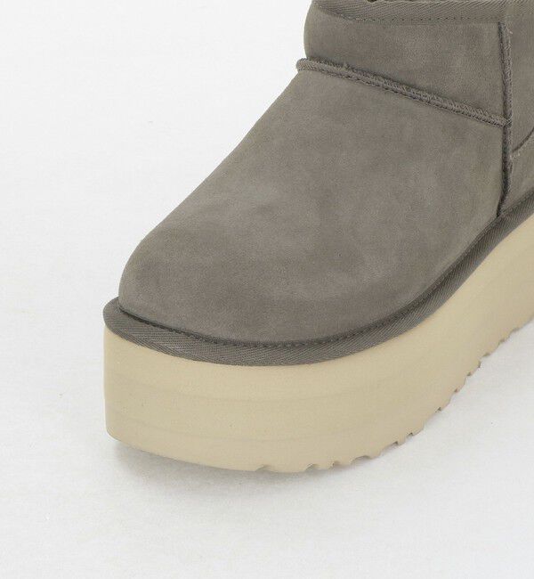 UNITED ARROWS green label relaxing「＜UGG＞クラシック ウルトラ ミニ プラットフォーム ブーツ」|ロングブーツ|