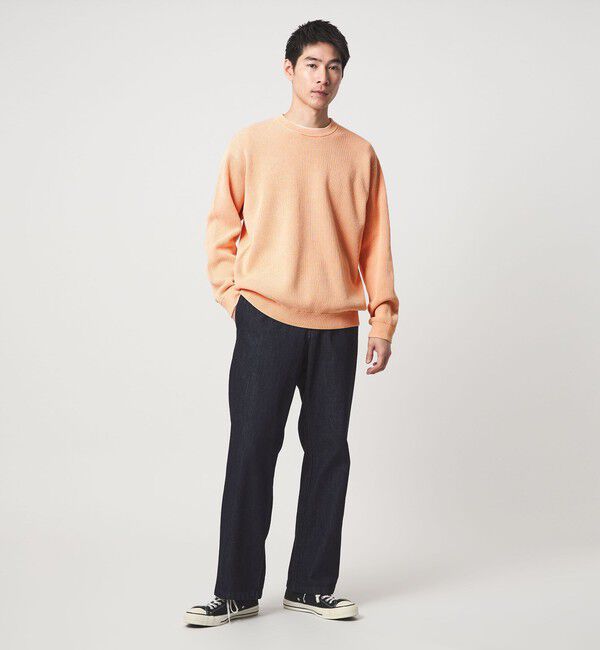 UNITED ARROWS green label relaxing「フェード アゼ クルーネック ニット」|ニット・セーター|