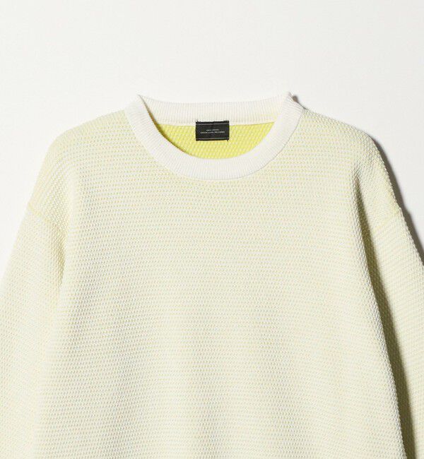 UNITED ARROWS green label relaxing「コットン リバー カノコ クルーネック ニット」|ニット・セーター|