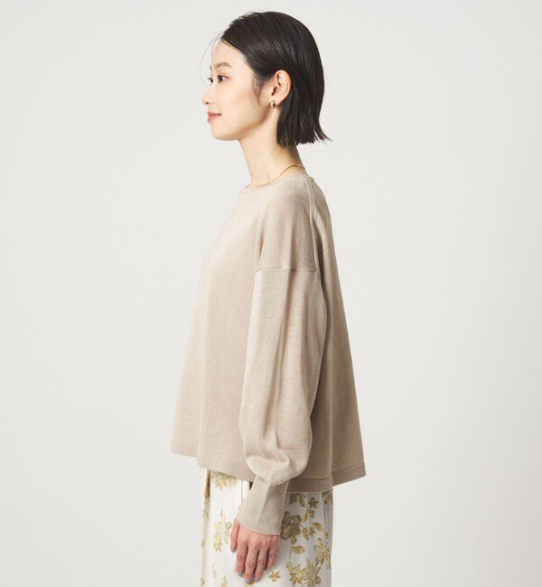 UNITED ARROWS green label relaxing「シャーリー ワイド プルオーバー ニット ウォッシャブル」|ニット・セーター|