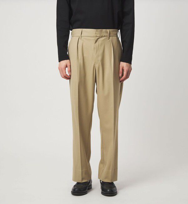 UNITED ARROWS green label relaxing「【別注】＜Dickies＞GLR TR 1プリーツ ワイドテーパード パンツ スラックス」|スラックス|