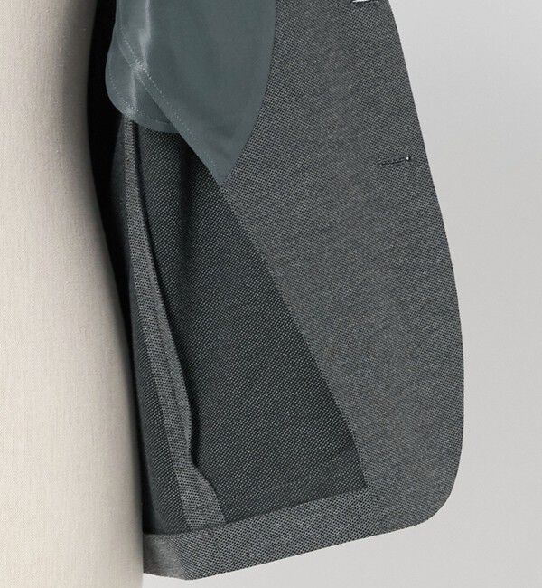 UNITED ARROWS green label relaxing「ECOPET(R) ハニカムジャージ 2B ジャケット -ウォッシャブル-」|テーラードジャケット|