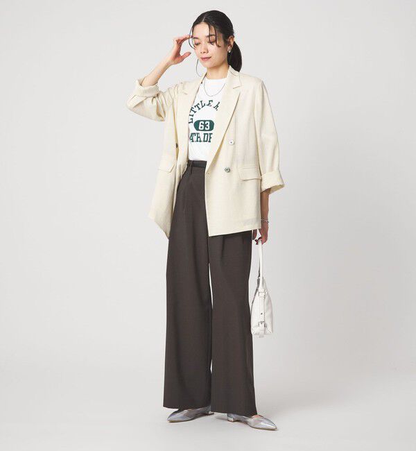 UNITED ARROWS green label relaxing「2タック ワイド パンツ」|その他|