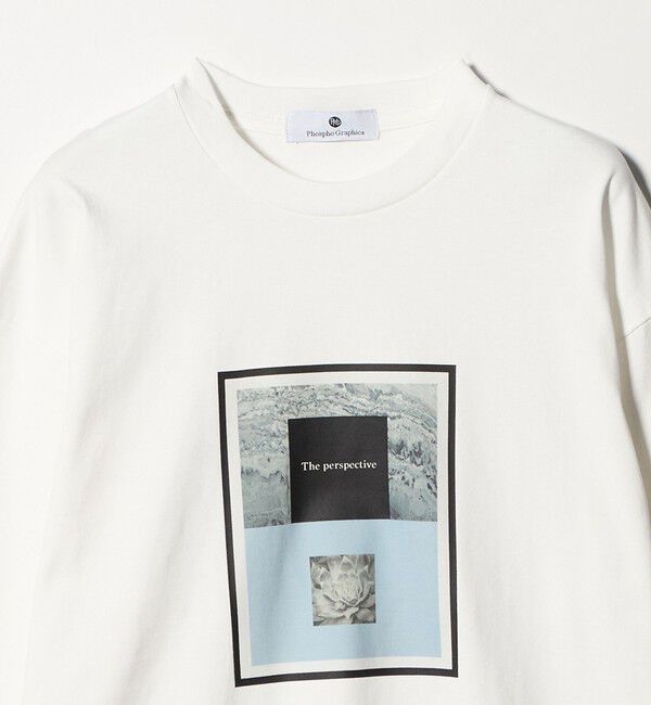 UNITED ARROWS green label relaxing「＜Phospho Graphica＞グラフィック ロングスリーブ Tシャツ」|Tシャツ・カットソー|