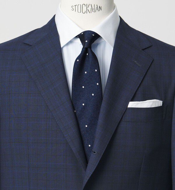 UNITED ARROWS green label relaxing「GLR ジャパン ヴィンテージ 8.0cm ドット ネクタイ」|ネクタイ・蝶ネクタイ|NAVY