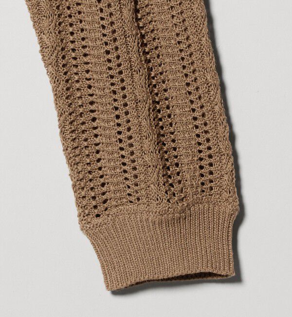 UNITED ARROWS green label relaxing「メッシュ ポロカーディガン ウォッシャブル」|カーディガン|