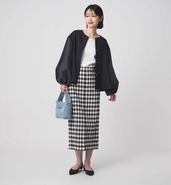 UNITED ARROWS green label relaxing「［size SHORTあり］fleurie(フルリー) フォルム ジャケット 2」|ノーカラージャケット|