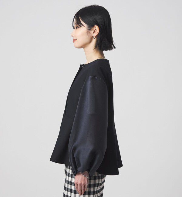 UNITED ARROWS green label relaxing「［size SHORTあり］fleurie(フルリー) フォルム ジャケット 2」|ノーカラージャケット|