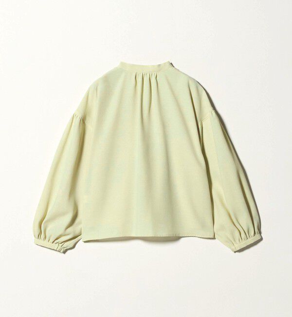 UNITED ARROWS green label relaxing「袖ボリューム ギャザー ブラウス マシンウォッシャブル 通気性」|シャツ・ブラウス|