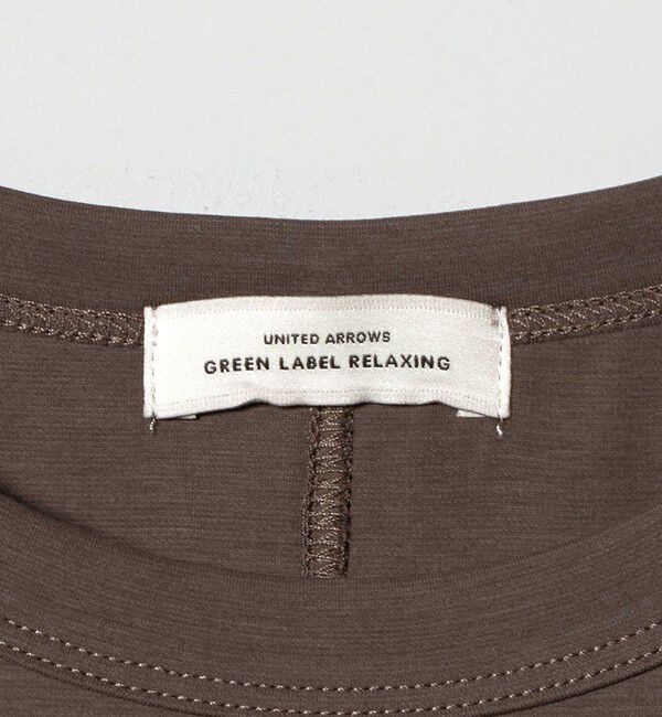 UNITED ARROWS green label relaxing「クロップド ポンチ Tシャツ」|Tシャツ・カットソー|