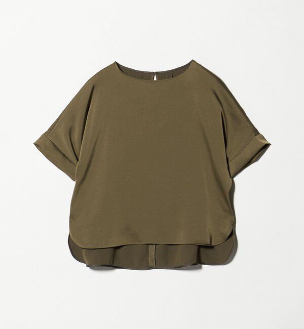 UNITED ARROWS green label relaxing「サテン TEE ブラウス」|シャツ・ブラウス|