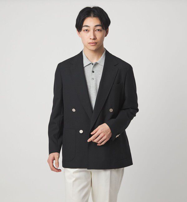 UNITED ARROWS green label relaxing「タック ピケ ニット ポロシャツ -ウォッシャブル-」|ポロシャツ|