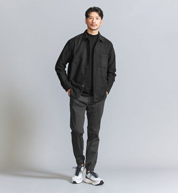 BEAUTY&YOUTH UNITED ARROWS「【WEB限定 WARDROBE SMART】スエードライク シャツ」|シャツ・ブラウス|