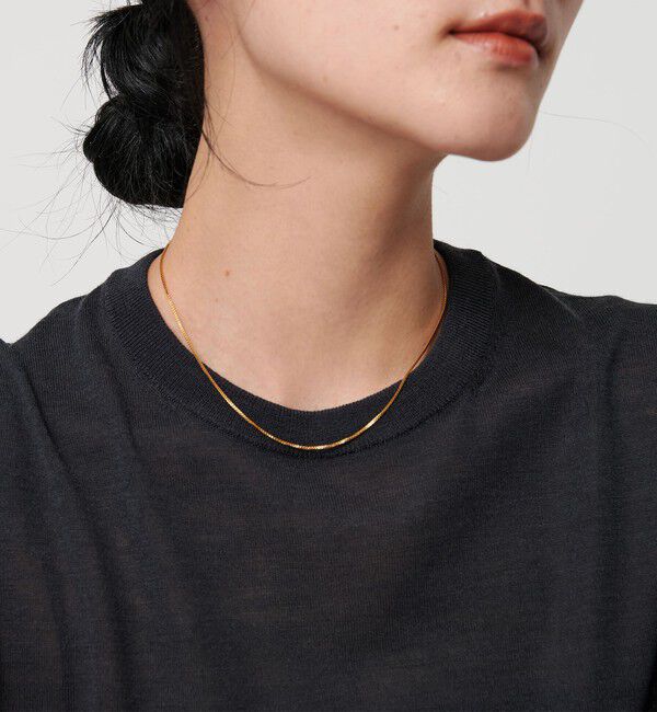 BEAUTY&YOUTH UNITED ARROWS「＜by Preek＞ベネ スネークチェーン ネックレス」|ネックレス|