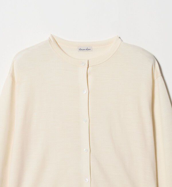 STEVEN ALAN「＜Steven Alan＞ウール ジャージー カーディガン」|カーディガン|