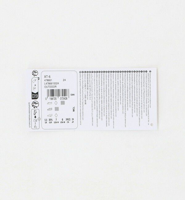 BEAUTY&YOUTH UNITED ARROWS「＜Salomon＞XT-6/スニーカー」|スニーカー|