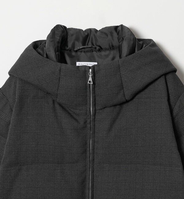 BEAUTY&YOUTH UNITED ARROWS「【WEB限定 WARDROBE SMART】LANATEC フード ダウンジャケット」|ダウン|