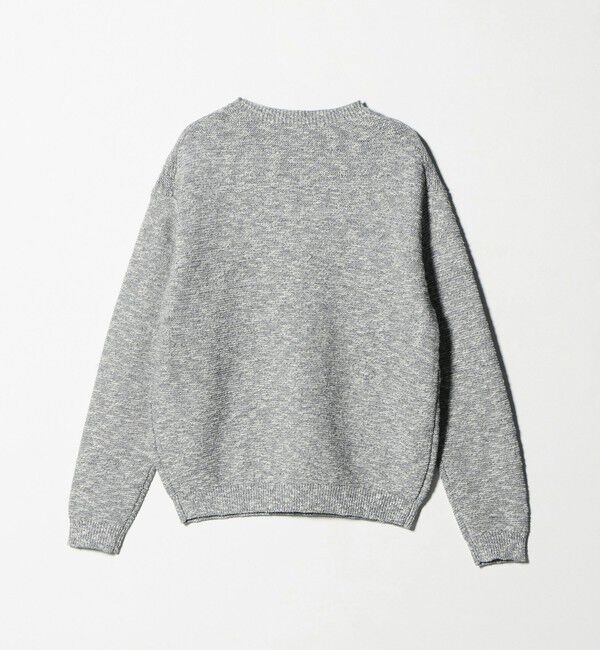 BEAUTY&YOUTH UNITED ARROWS「ガーター ステッチ スラブ クルーネック ニット ウォッシャブル」|ニット・セーター|