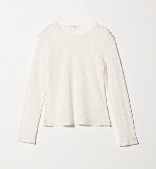 BEAUTY&YOUTH UNITED ARROWS「フラワーレース プルオーバー」|Tシャツ・カットソー|