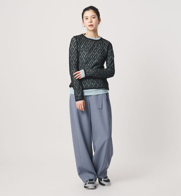 BEAUTY&YOUTH UNITED ARROWS「フラワーレース プルオーバー」|Tシャツ・カットソー|