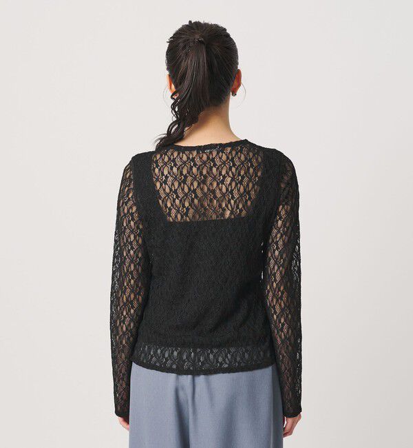 BEAUTY&YOUTH UNITED ARROWS「フラワーレース プルオーバー」|Tシャツ・カットソー|