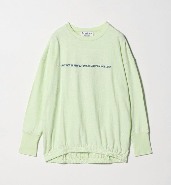 BEAUTY&YOUTH UNITED ARROWS「【別注】＜Americana＞プリント ロングスリーブTシャツ」|Tシャツ・カットソー|