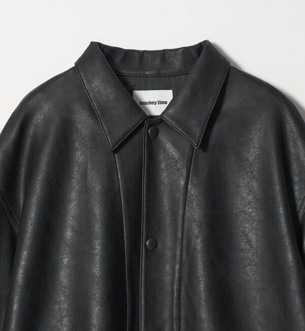 MONKEY TIME「レザーライク カバーオール」|その他|