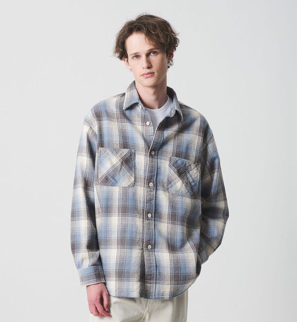 California General Store「＜CGS.＞コットン ネル チェック シャツ」|シャツ・ブラウス|