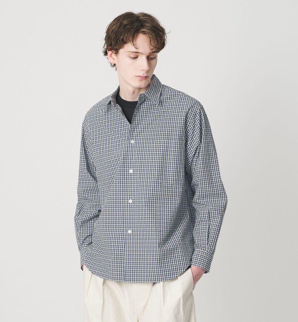 BEAUTY&YOUTH UNITED ARROWS「T/WRTR チェック レギュラーシャツ FORM型」|シャツ・ブラウス|