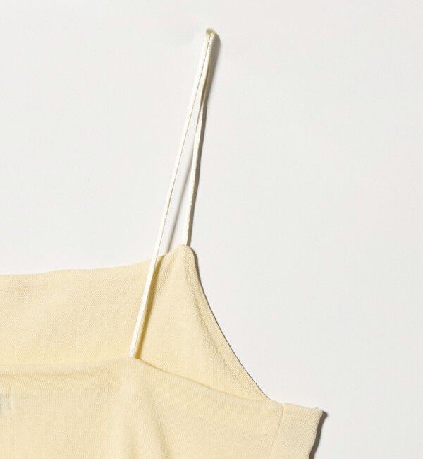 ATTISESSION「＜ATTISESSION＞シークイン エンブロイダリー ニット キャミソール」|キャミソール|