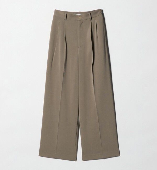 STEVEN ALAN「＜Steven Alan＞タック パンツ」|チノ|BEIGE