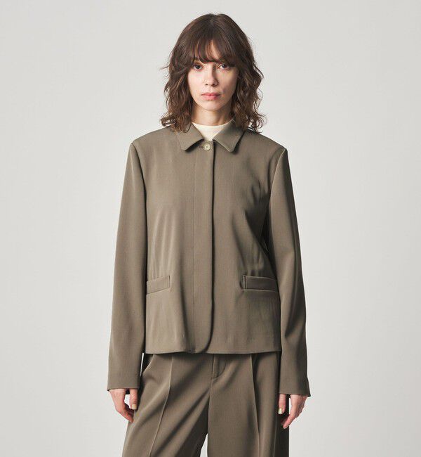 STEVEN ALAN「＜Steven Alan＞フライフロント ジャケット」|テーラードジャケット|